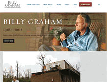 Tablet Screenshot of billygraham.ca